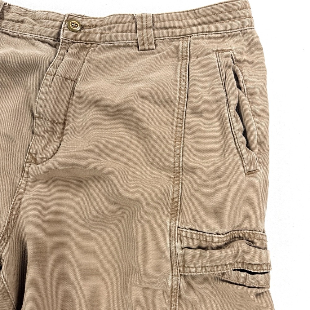 Mens Tommy Bahama Relax Cargo Shorts Tencel Brown Utility Size 36 Vacation Beach - Picture 5 of 13